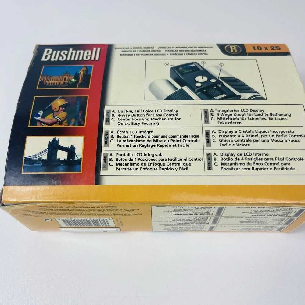 Bushnell ImageView 11-1210 10 x 25 Binocular and Digital Camera